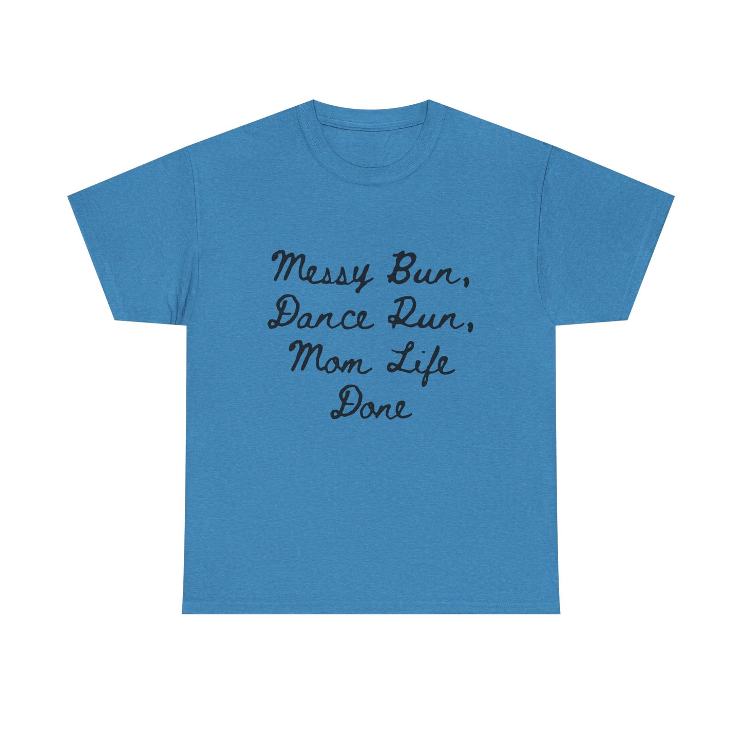 Messy Bun Mom Life Unisex Tee: Funny Graphic Shirt for Mothers, Comfortable Cotton Top Gift