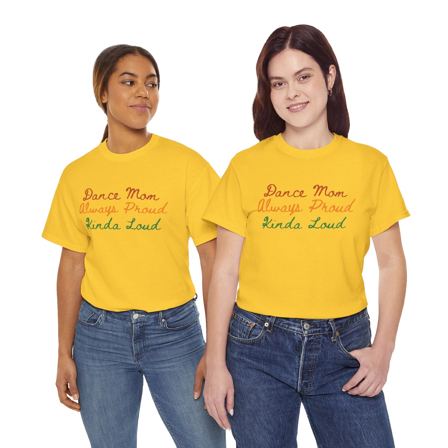 Supportive Dance Mom Unisex Tee - Proud Parent Gift for Recitals and Competitions