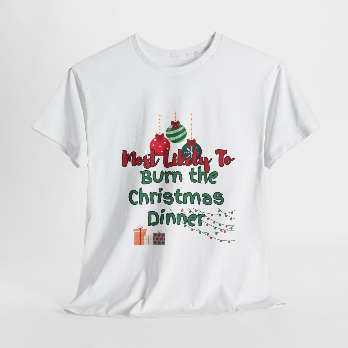 Sarcastic Christmas Cooking Fail T-Shirt