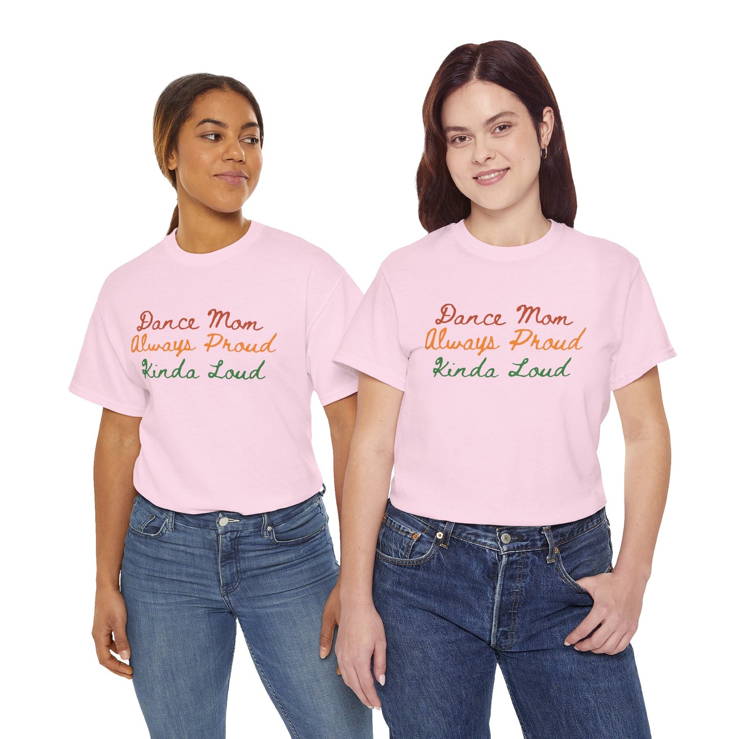 Supportive Dance Mom Unisex Tee - Proud Parent Gift for Recitals and Competitions