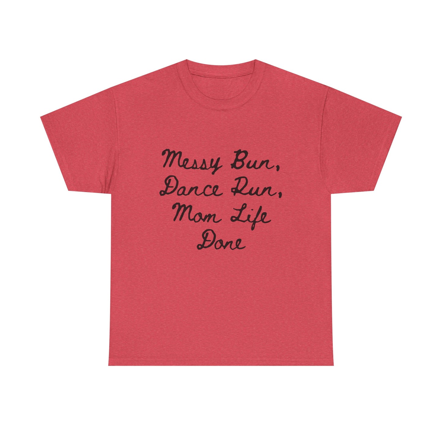 Messy Bun Mom Life Unisex Tee: Funny Graphic Shirt for Mothers, Comfortable Cotton Top Gift