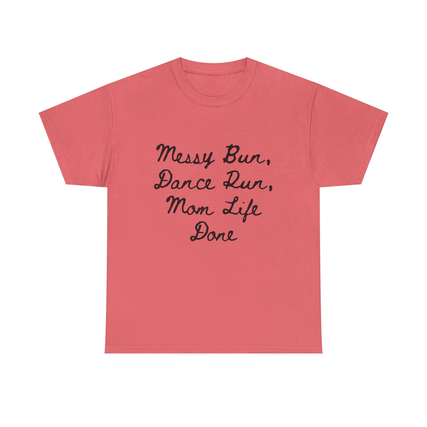 Messy Bun Mom Life Unisex Tee: Funny Graphic Shirt for Mothers, Comfortable Cotton Top Gift
