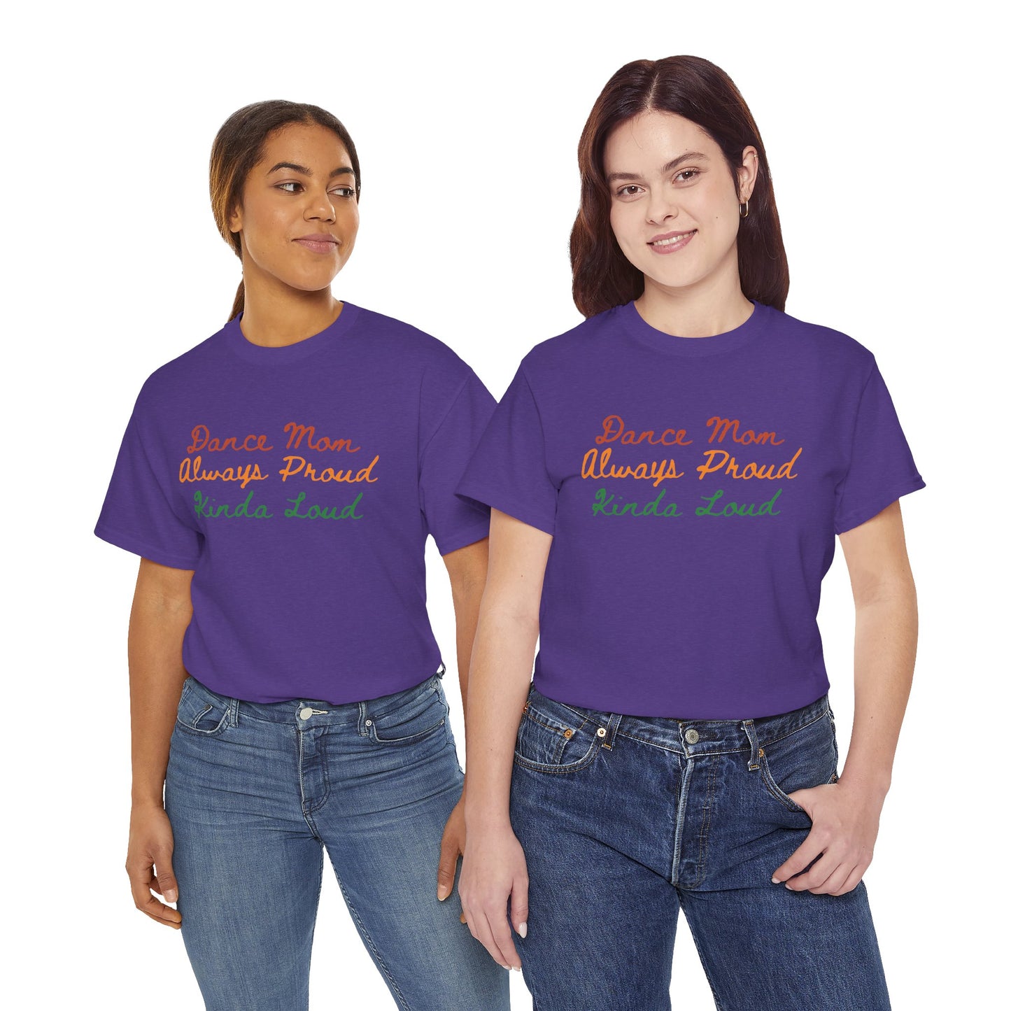 Supportive Dance Mom Unisex Tee - Proud Parent Gift for Recitals and Competitions