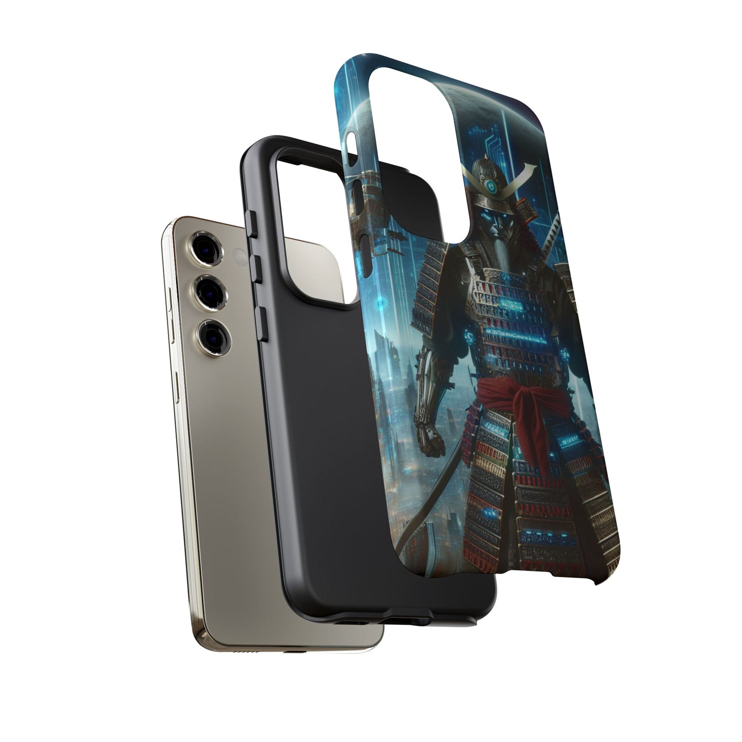 Samurai Warrior Phone Case - Tough Cases for a Fearless Look