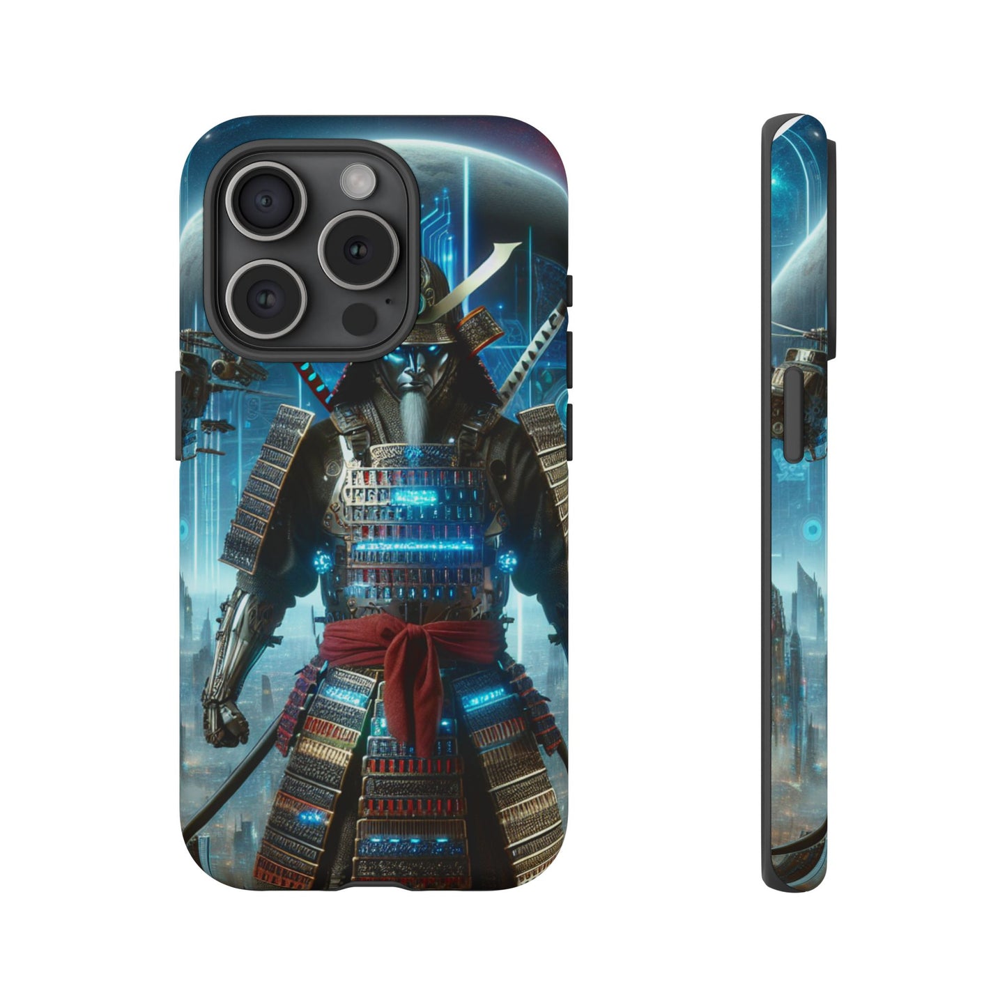 Samurai Warrior Phone Case - Tough Cases for a Fearless Look