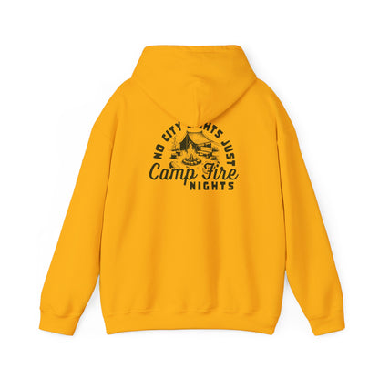 Camp Fire Nights Hooded Sweatshirt - dubkelcreations.com