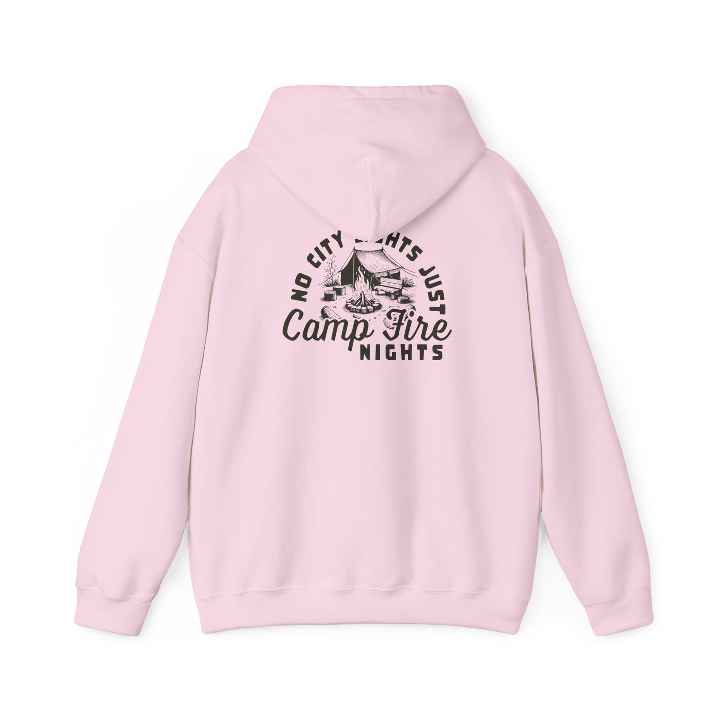 Camp Fire Nights Hooded Sweatshirt - dubkelcreations.com