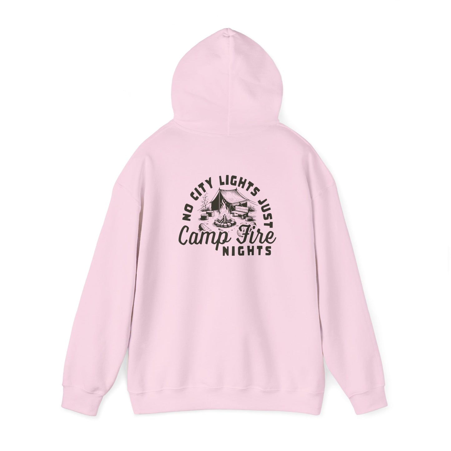 Camp Fire Nights Hooded Sweatshirt - dubkelcreations.com