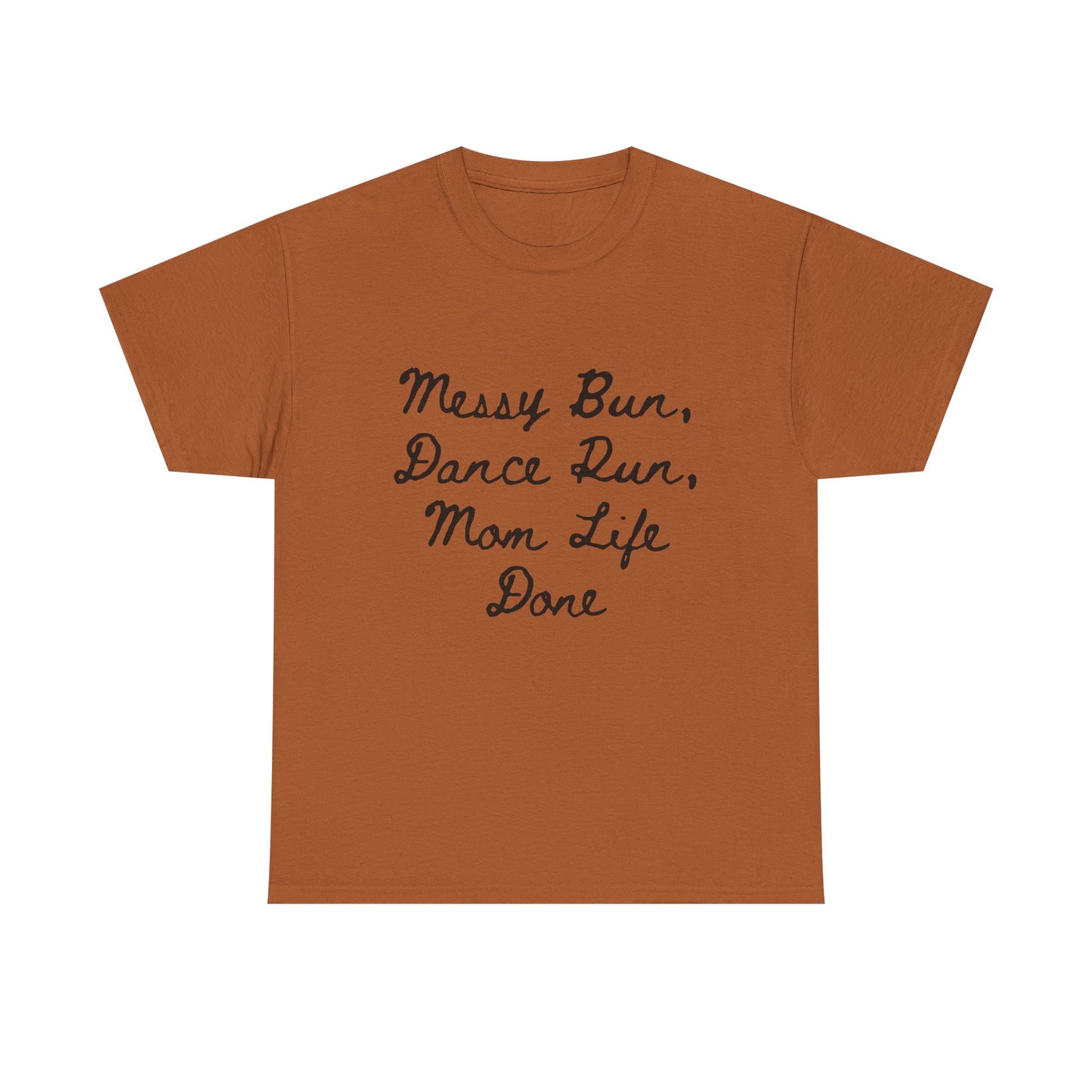 Messy Bun Mom Life Unisex Tee: Funny Graphic Shirt for Mothers, Comfortable Cotton Top Gift