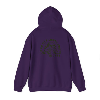 Camp Fire Nights Hooded Sweatshirt - dubkelcreations.com