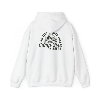 Camp Fire Nights Hooded Sweatshirt - dubkelcreations.com