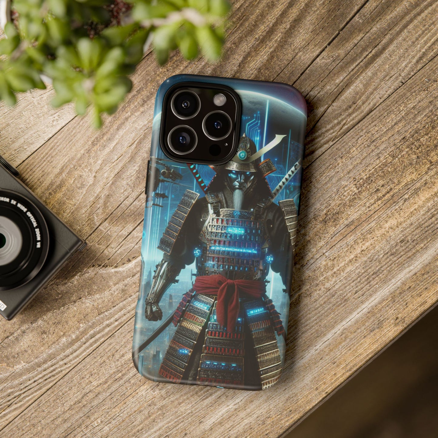 Samurai Warrior Phone Case - Tough Cases for a Fearless Look