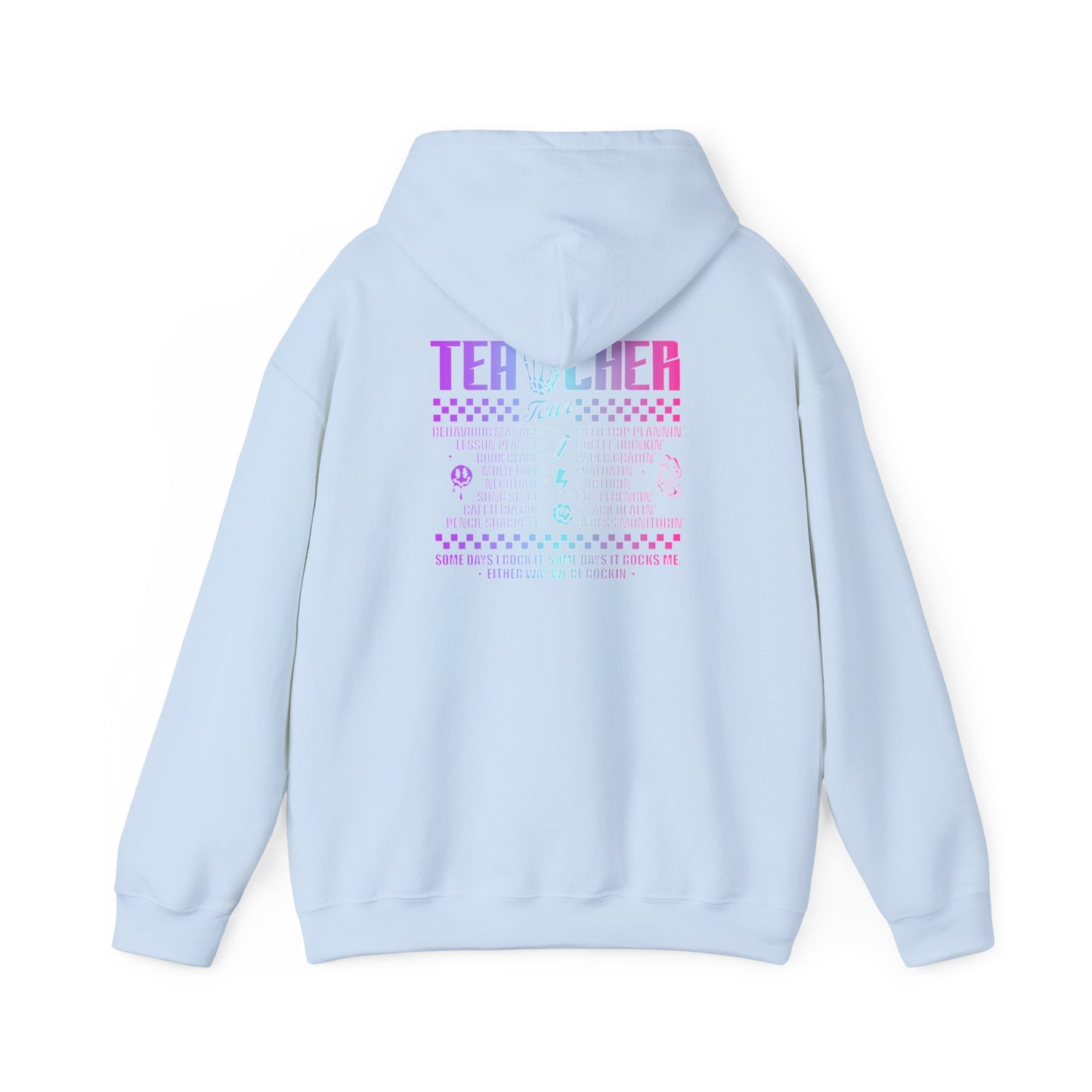 Rockin Teacher Tour Hoodie - Teacher Gift - dubkelcreations.com