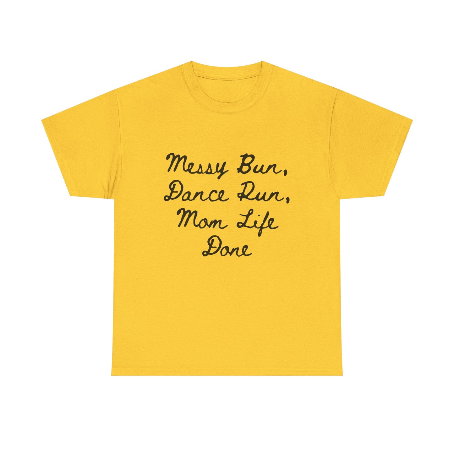 Messy Bun Mom Life Unisex Tee: Funny Graphic Shirt for Mothers, Comfortable Cotton Top Gift
