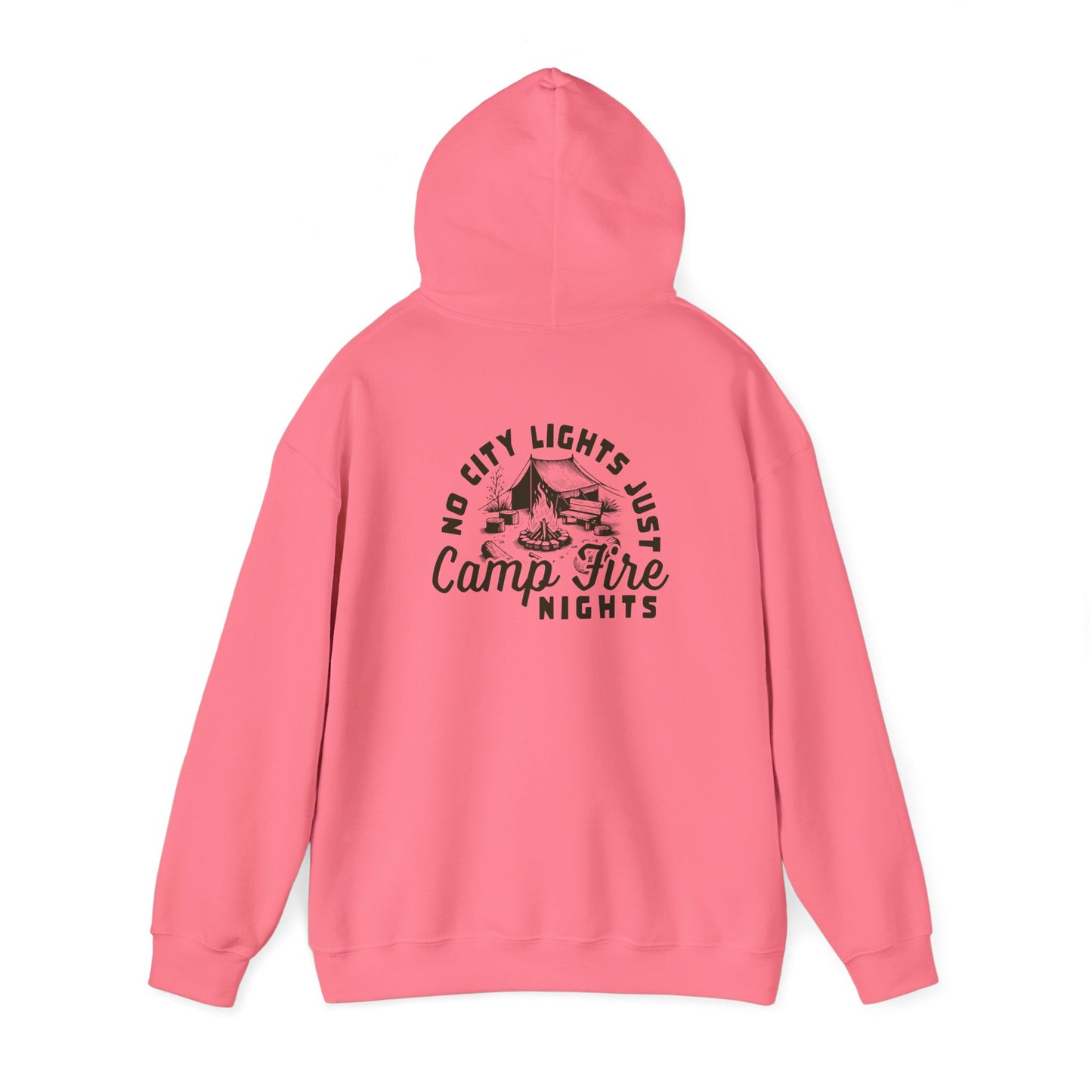 Camp Fire Nights Hooded Sweatshirt - dubkelcreations.com