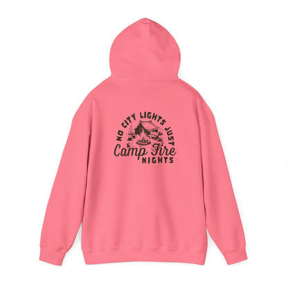 Camp Fire Nights Hooded Sweatshirt - dubkelcreations.com