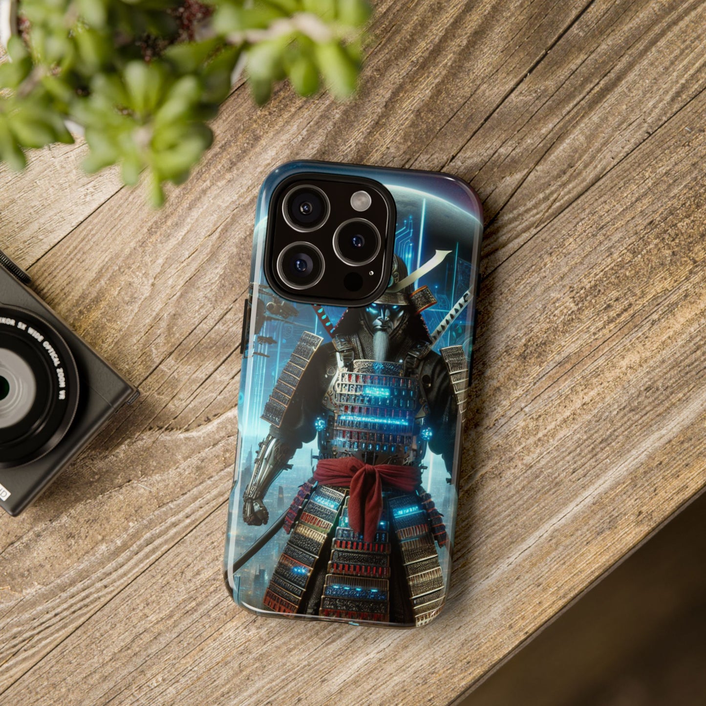 Samurai Warrior Phone Case - Tough Cases for a Fearless Look