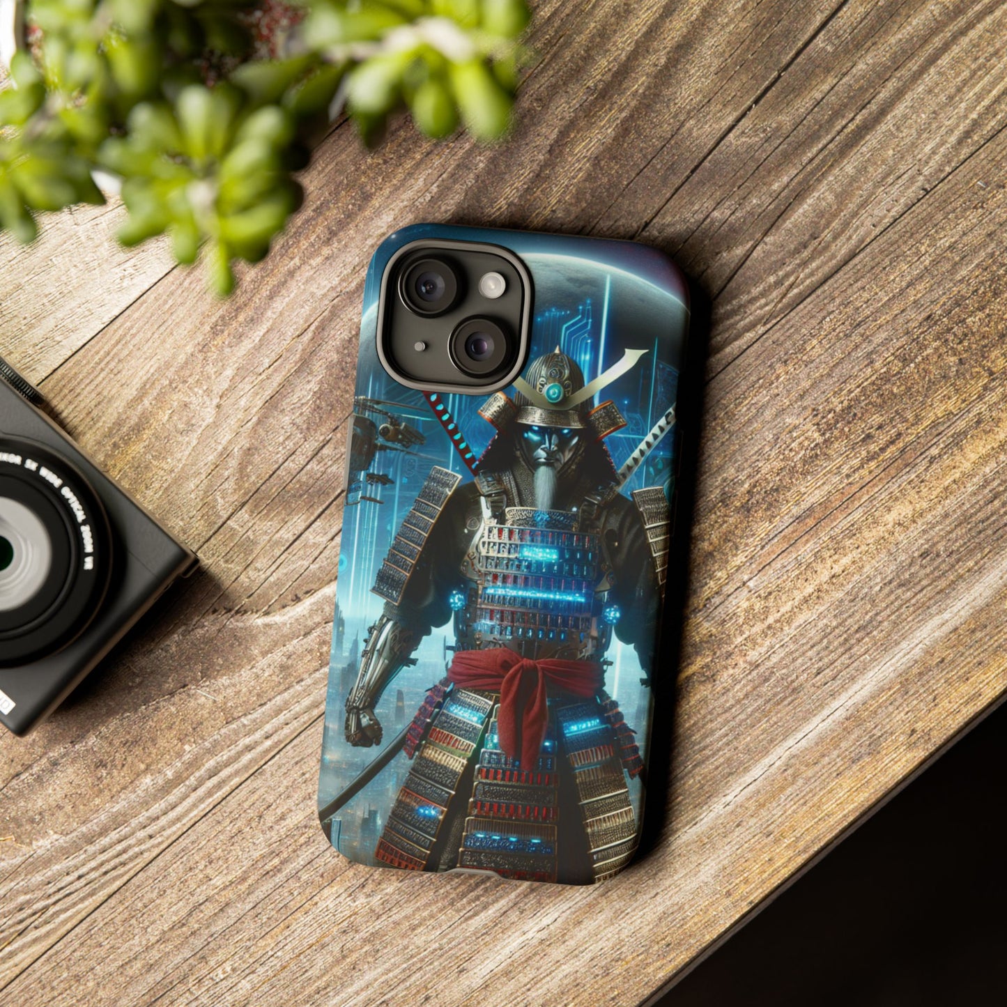 Samurai Warrior Phone Case - Tough Cases for a Fearless Look