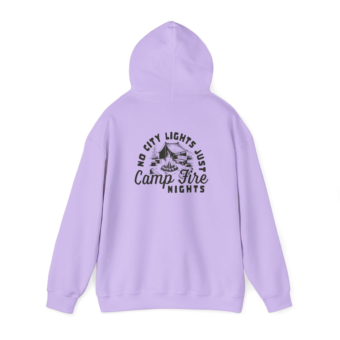 Camp Fire Nights Hooded Sweatshirt - dubkelcreations.com