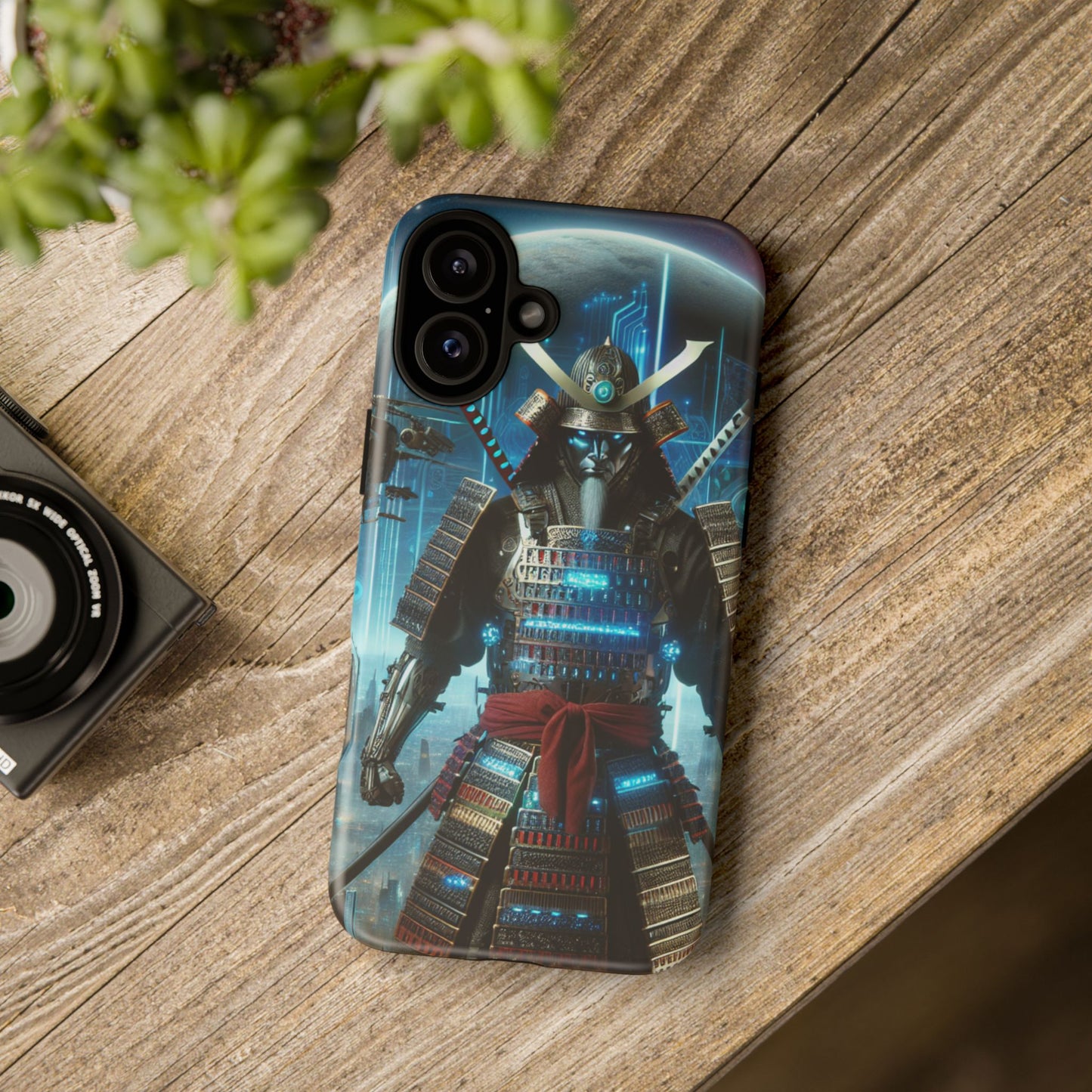 Samurai Warrior Phone Case - Tough Cases for a Fearless Look