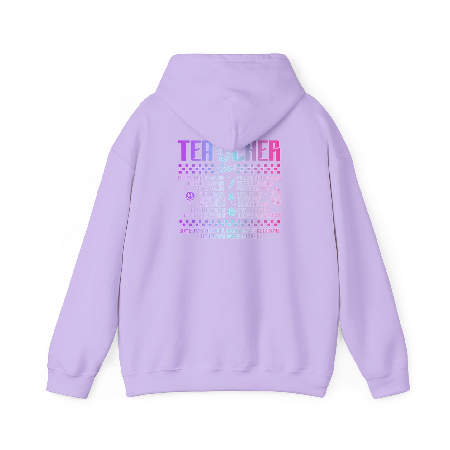 Rockin Teacher Tour Hoodie - Teacher Gift - dubkelcreations.com