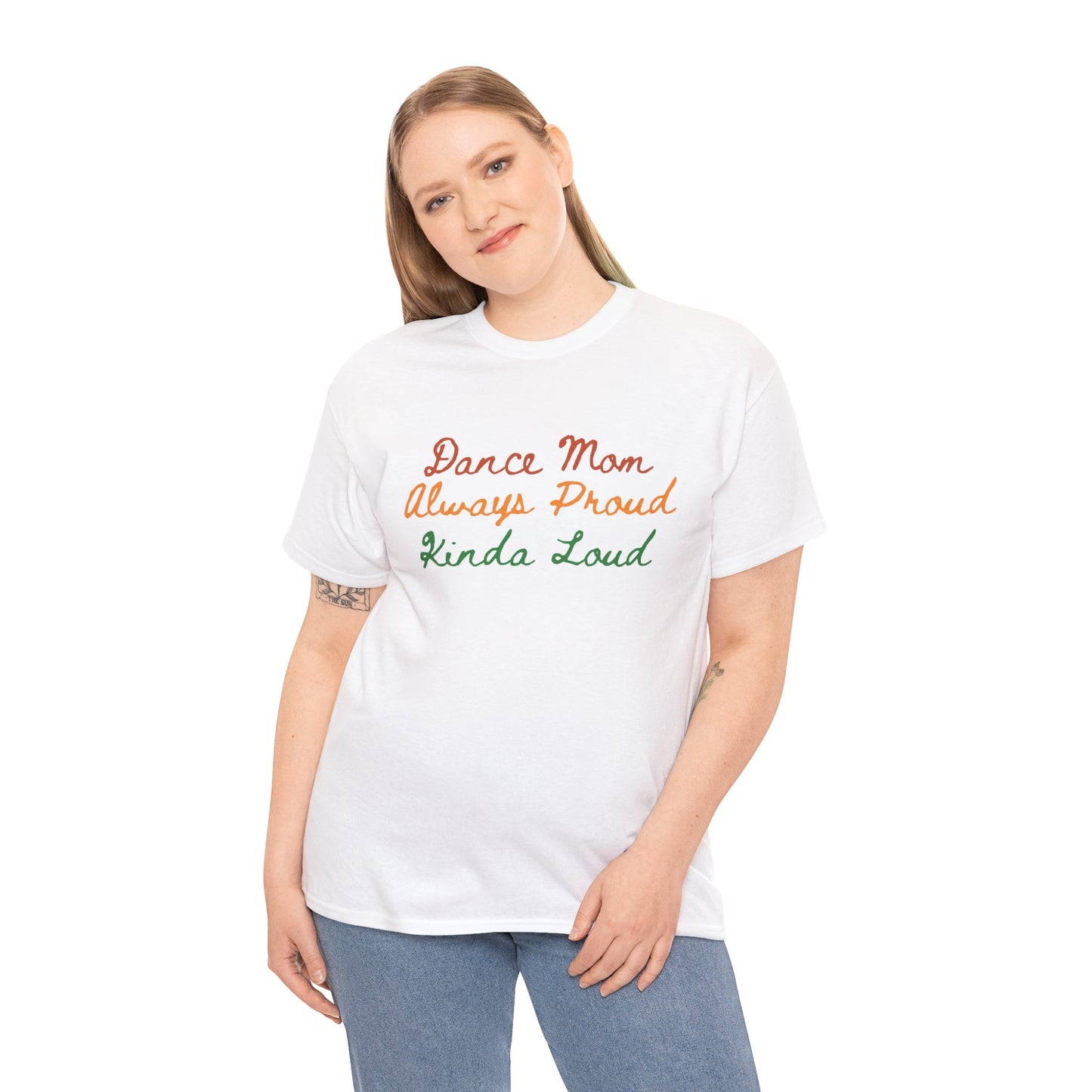 Supportive Dance Mom Unisex Tee - Proud Parent Gift for Recitals and Competitions