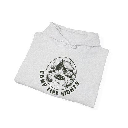 Camp Fire Nights Hooded Sweatshirt - dubkelcreations.com