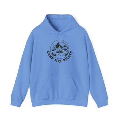 Camp Fire Nights Hooded Sweatshirt - dubkelcreations.com