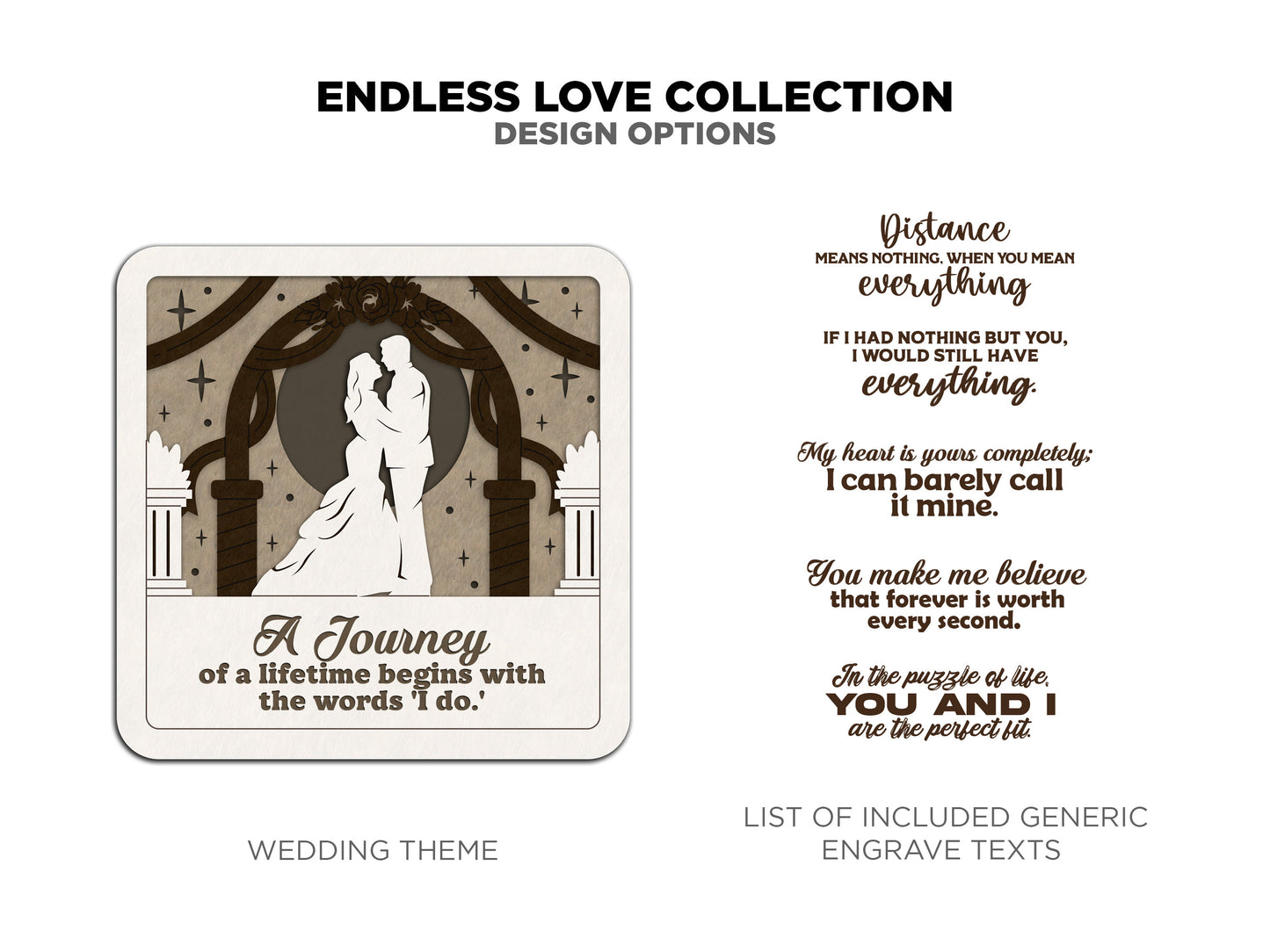 Endless Love Collection - Anniversary & Valentines Day Signage